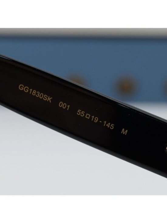 Gucci GG1830SK 001 Square Sunglasses - Black\\Grey main image 8